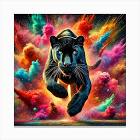 Black Panther 24 Leinwandbild