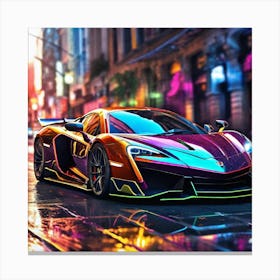 Mclaren P1 98 Canvas Print