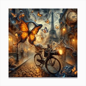 Inspired by the Surreal Symphony of Salvador Dalí 1 Canvas Print