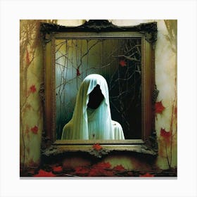 Ghost In A Frame Canvas Print