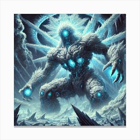 Tempraxis Atmospheric Titan Canvas Print