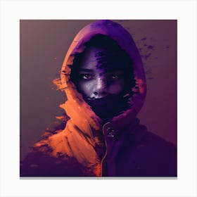 Portrait Of A Woman Canvas Print