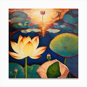 Lotus Canvas Print