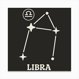 Libra Zodiac Sign Leinwandbild