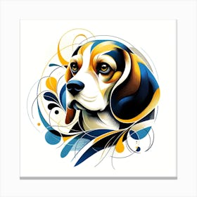 Beagle 02 1 Canvas Print