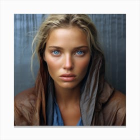 Blue Eyes Canvas Print