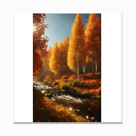 Autumn Forest 11 Canvas Print