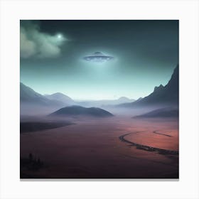 Extraterrestrial Visitor 1 Canvas Print