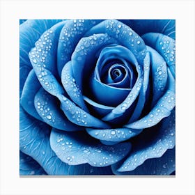 Blue Rose 2 Canvas Print