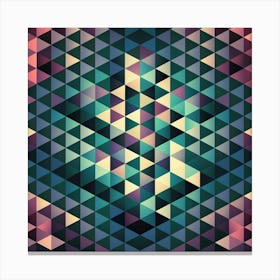 Geometric Pattern 10 Canvas Print