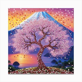 Cherry Blossom Tree Canvas Print