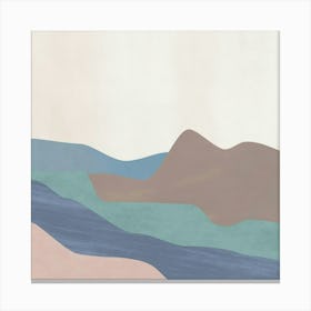 Abstract Landscape Painting 1 Canvas Print