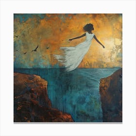 'Dancing Girl' Canvas Print