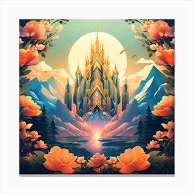 Fairytale Castle Canvas Print