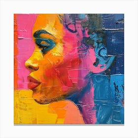 Portrait Of A Woman 23 Canvas Print