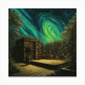 Aurora Borealis Canvas Print