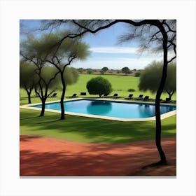 Petit Paradis Terrestre Canvas Print