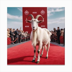 Famous Goat Canvas Print