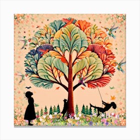 Tree Playground 1 Canvas Print