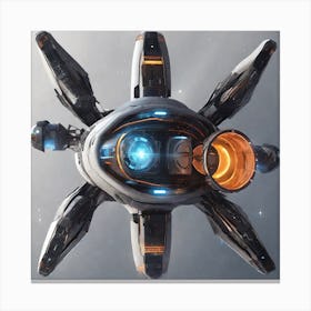 Spaceship 43 Canvas Print