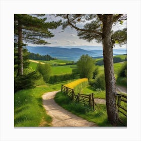 Scottish Countryside Canvas Print