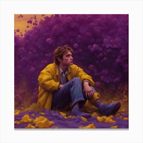 Boy In A Yellow Jacket Canvas Print
