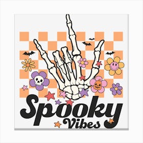 Spooky Vibes Canvas Print