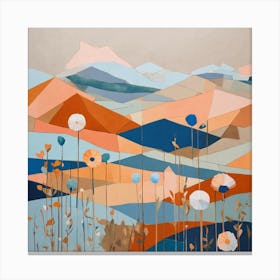 Abstract Landscape Canvas Print