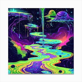 Psychedelic Art 11 Canvas Print