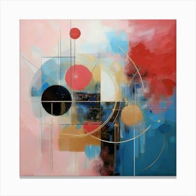 Painting For Interior, Geometric Abstraction Canvas Print