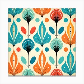 Floral Pattern Vector Canvas Print