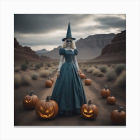 The Holloween  journey starts here Canvas Print