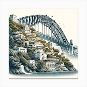 Sydney Harbour Bridge 75 Canvas Print