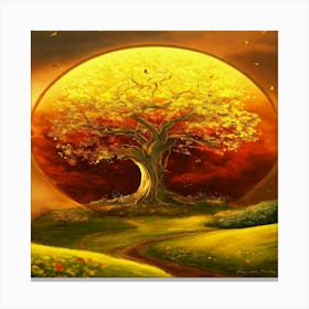 Tree Of Life 12 Canvas Print