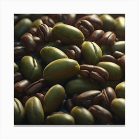 Coffee Beans 401 Canvas Print