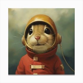 Chipmunk In Space Lienzo