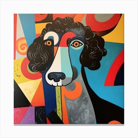 Abstract Dog 2 Canvas Print