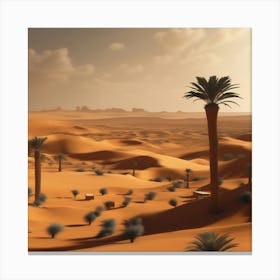 Desert - Desert Stock Videos & Royalty-Free Footage 2 Canvas Print