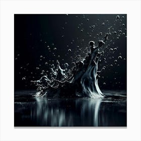 Water Splash 9 Canvas Print