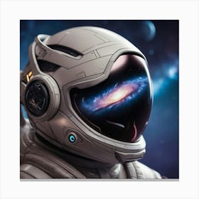 Space Suit Canvas Print