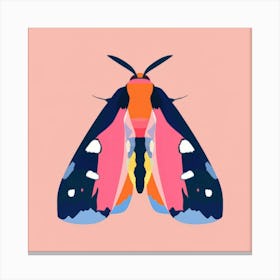 Moth Illustration 1 Canvas Print