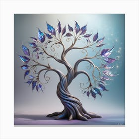 Leonardo Phoenix A Whimsical Intricately Detailed Tree With A 0 Canvas Print