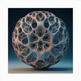 3d Sphere Canvas Print