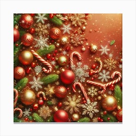 Christmas Background 34 Canvas Print