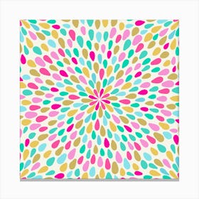 Flower Pattern Canvas Print