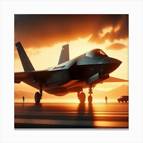 F-35Fighter Jet 1 Canvas Print