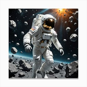 Starbound: The Astronaut's Space Expedition Canvas Print