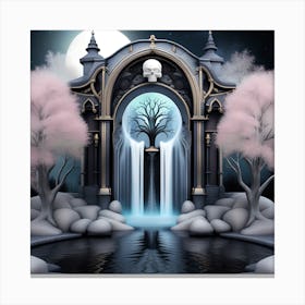 Gate Of Hell Canvas Print