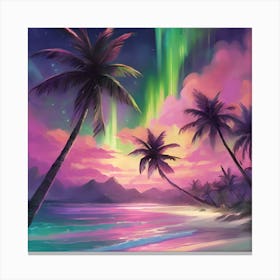 Aurora Painting Canvas Print