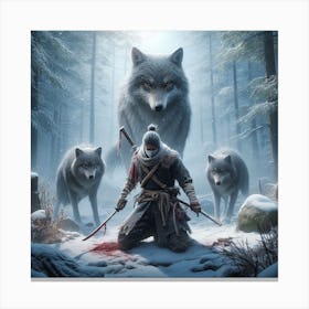 Shadow Of The Hunter Canvas Print